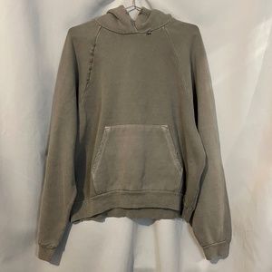 JOHN ELLIOTT FOLSOM CROPPED RAGLAN HOODIE